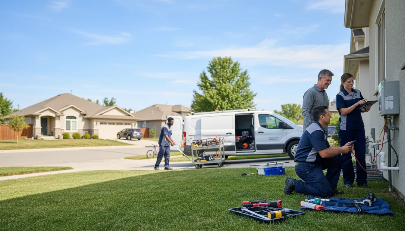 Tankless water heater service in Burnside, PA